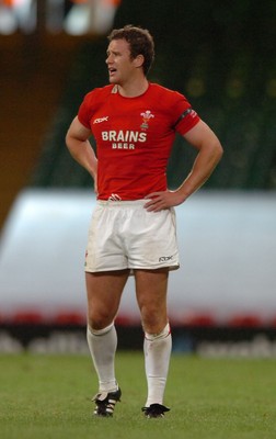 26.08.07 - Wales v France - Invesco Perpetual 2007 Summer Series - Wales' Mark Jones 