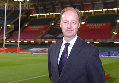 26.08.07 - Wales v France - Invesco Perpetual 2007 Summer Series - New WRU Head of Marketing, Gwyn Dolphin 