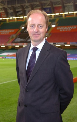 26.08.07 - Wales v France - Invesco Perpetual 2007 Summer Series - New WRU Head of Marketing, Gwyn Dolphin 