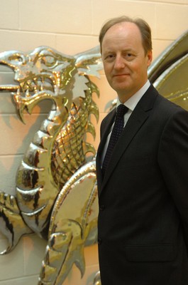 26.08.07 - Wales v France - Invesco Perpetual 2007 Summer Series - New WRU Head of Marketing, Gwyn Dolphin 