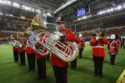 26.08.07 - The Regimental Band of the Royal Welsh at Wales v France 