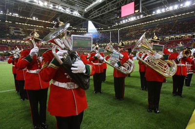 26.08.07 - The Regimental Band of the Royal Welsh at Wales v France 