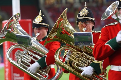 26.08.07 - The Regimental Band of the Royal Welsh at Wales v France 