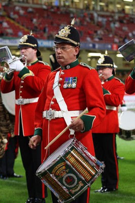 26.08.07 - The Regimental Band of the Royal Welsh at Wales v France 