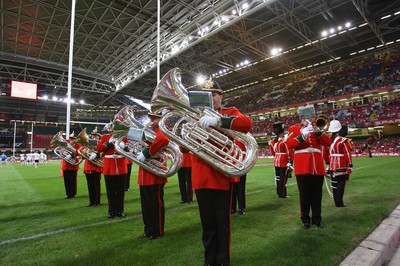 26.08.07 - The Regimental Band of the Royal Welsh at Wales v France 