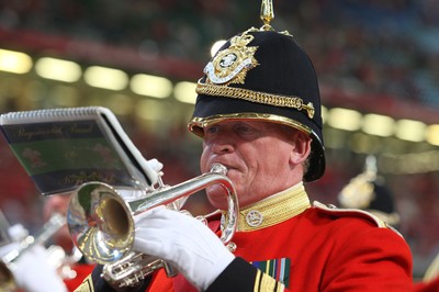 26.08.07 - The Regimental Band of the Royal Welsh at Wales v France 