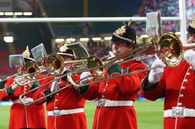 26.08.07 - The Regimental Band of the Royal Welsh at Wales v France 