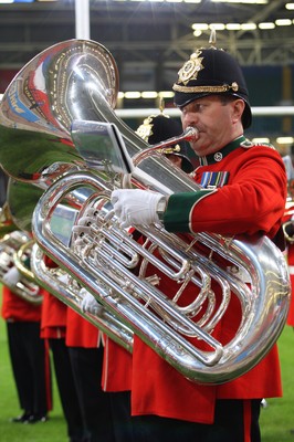 26.08.07 - The Regimental Band of the Royal Welsh at Wales v France 