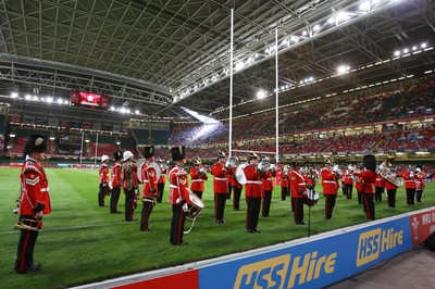 26.08.07 - The Regimental Band of the Royal Welsh at Wales v France 