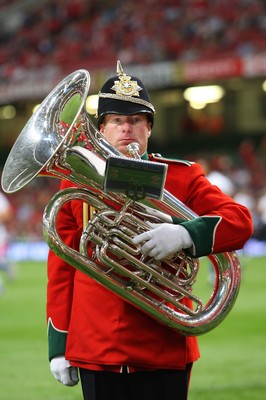 26.08.07 - The Regimental Band of the Royal Welsh at Wales v France 