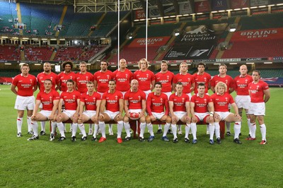 26.08.07  Wales v France... The team before the match . 