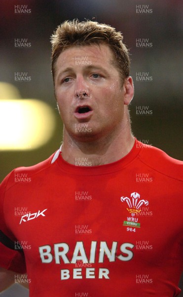 26.08.07 - Wales v France - Invesco Perpetual 2007 Summer Series - Wales' Ian Gough 