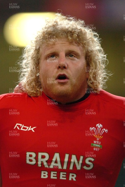 26.08.07 - Wales v France - Invesco Perpetual 2007 Summer Series - Wales' Duncan Jones 