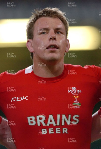 26.08.07 - Wales v France - Invesco Perpetual 2007 Summer Series - Wales' Matthew Rees 