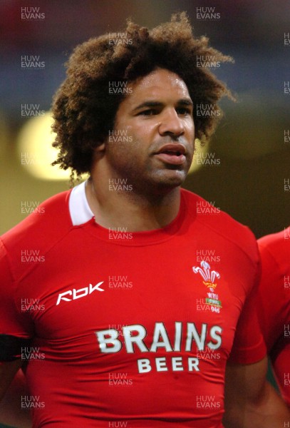 26.08.07 - Wales v France - Invesco Perpetual 2007 Summer Series - Wales' Colin Charvis 