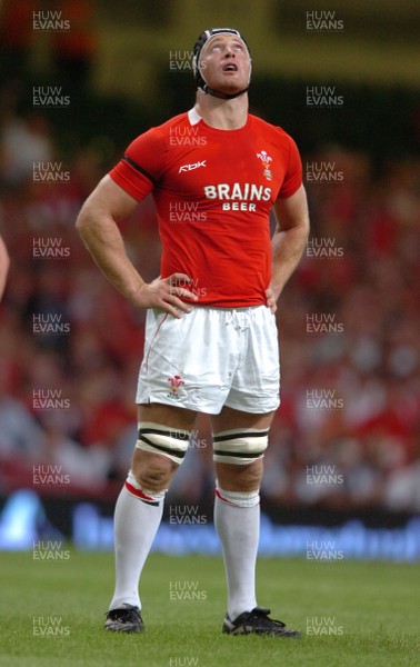 26.08.07 - Wales v France - Invesco Perpetual 2007 Summer Series - Wales' Ian Gough 