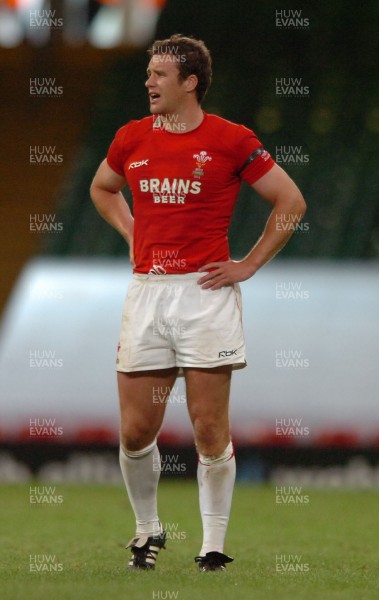 26.08.07 - Wales v France - Invesco Perpetual 2007 Summer Series - Wales' Mark Jones 