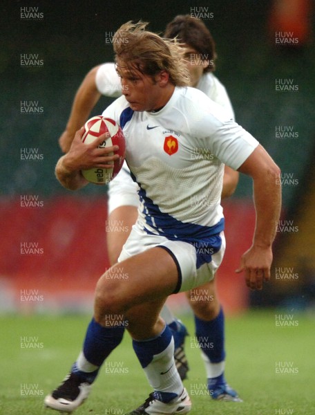 26.08.07 - Wales v France - Invesco Perpetual 2007 Summer Series - France's Dimitri Szarzewski 