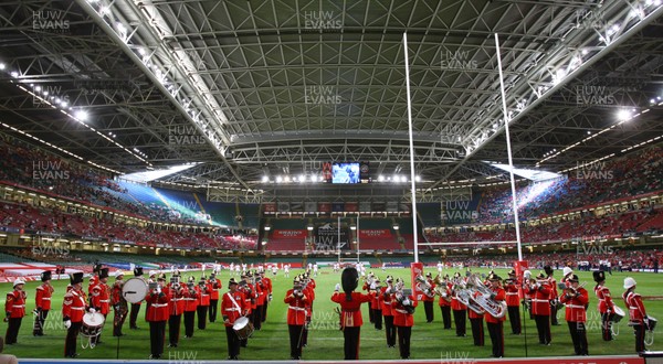 26.08.07 - The Regimental Band of the Royal Welsh at Wales v France 
