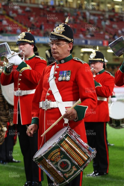 26.08.07 - The Regimental Band of the Royal Welsh at Wales v France 