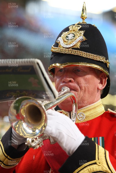 26.08.07 - The Regimental Band of the Royal Welsh at Wales v France 