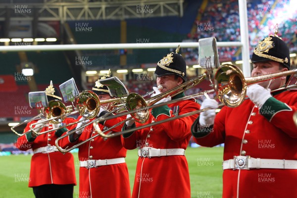 26.08.07 - The Regimental Band of the Royal Welsh at Wales v France 