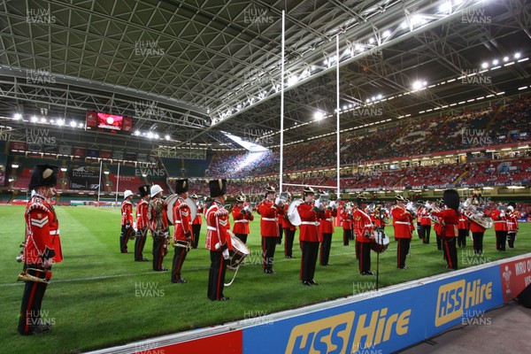 26.08.07 - The Regimental Band of the Royal Welsh at Wales v France 