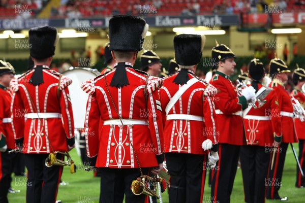 26.08.07 - The Regimental Band of the Royal Welsh at Wales v France 