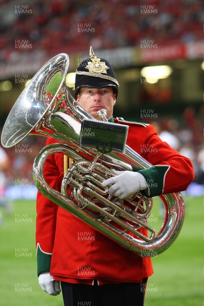 26.08.07 - The Regimental Band of the Royal Welsh at Wales v France 
