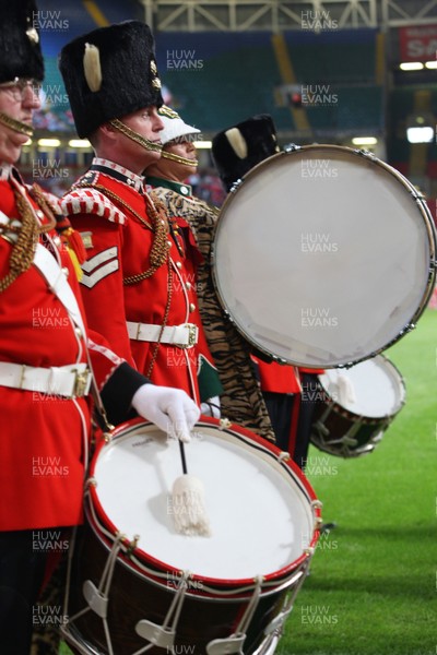 26.08.07 - The Regimental Band of the Royal Welsh at Wales v France 