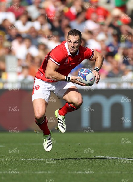 071023 - Wales v Georgia - Rugby World Cup, France 2023 - Pool C - George North of Wales 