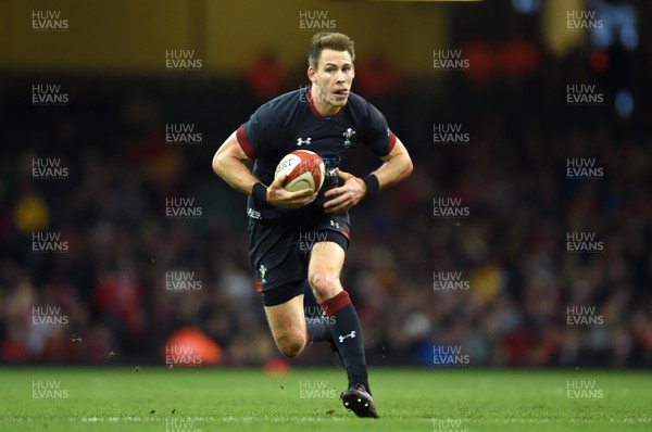 181117 - Wales v Georgia - Under Armour Series - Liam Williams of Wales