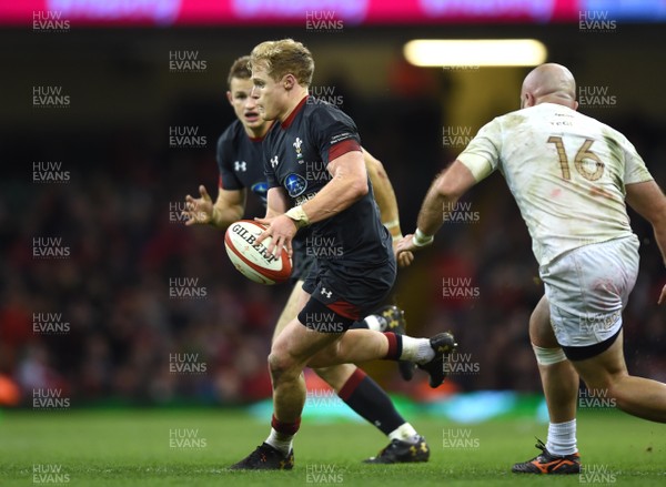 181117 - Wales v Georgia - Under Armour Series - Aled Davies of Wales