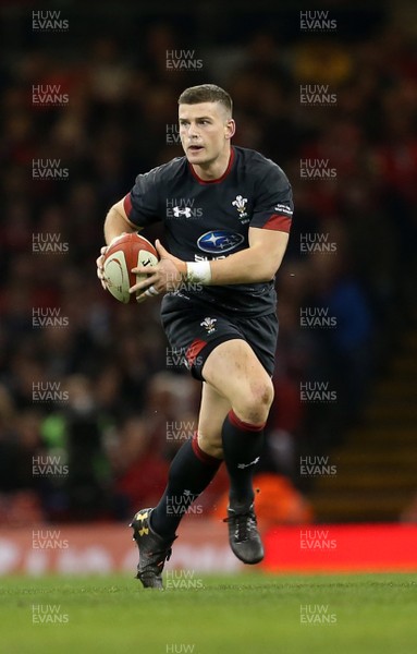 181117 - Wales v Georgia - Under Armour Series 2017 - Scott Williams of Wales