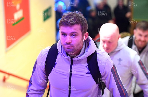 191122 - Wales v Georgia - Autumn Nations Series - Leigh Halfpenny of Wales arrives