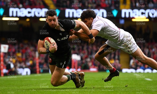 191122 - Wales v Georgia - Autumn Nations Series - Alex Cuthbert of Wales