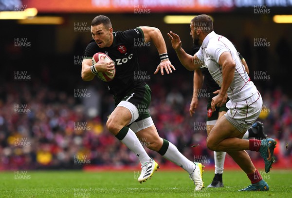 191122 - Wales v Georgia - Autumn Nations Series - George North of Wales