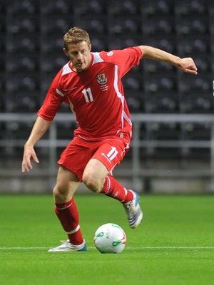 20.08.08 - International Football Friendly Wales v Georgia Wales' Paul Parry 