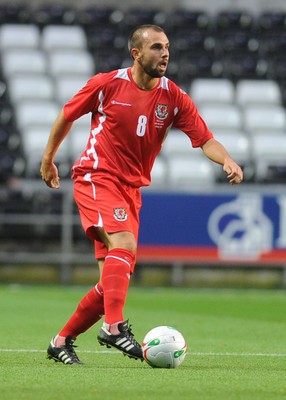 20.08.08 - International Football Friendly Wales v Georgia Wales' Carl Fletcher 