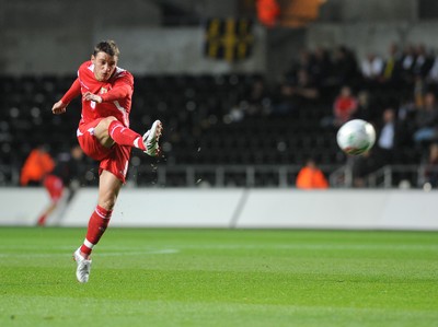 20.08.08 - International Football Friendly Wales v Georgia Wales' Jason Koumas 