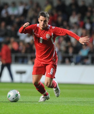 20.08.08 - International Football Friendly Wales v Georgia Wales' Jason Koumas 