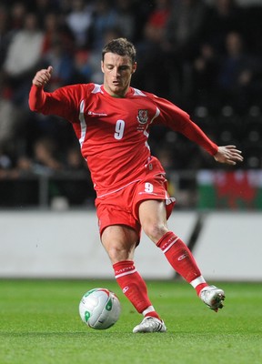20.08.08 - International Football Friendly Wales v Georgia Wales' Jason Koumas 