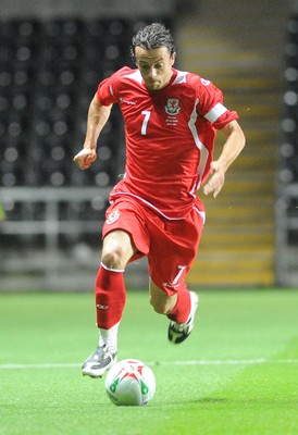 20.08.08 - International Football Friendly Wales v Georgia Wales' Simon Davies 