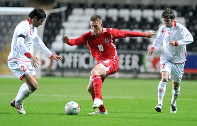 20.08.08 - International Football Friendly Wales v Georgia Wales' Freddy Eastwood 