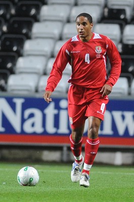 20.08.08 - International Football Friendly Wales v Georgia Wales' Ashley Williams 