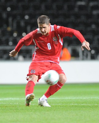 20.08.08 - International Football Friendly Wales v Georgia Wales' Carl Robinson 