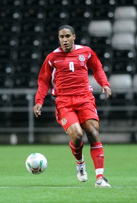 20.08.08 - International Football Friendly Wales v Georgia Wales' Ashley Williams 