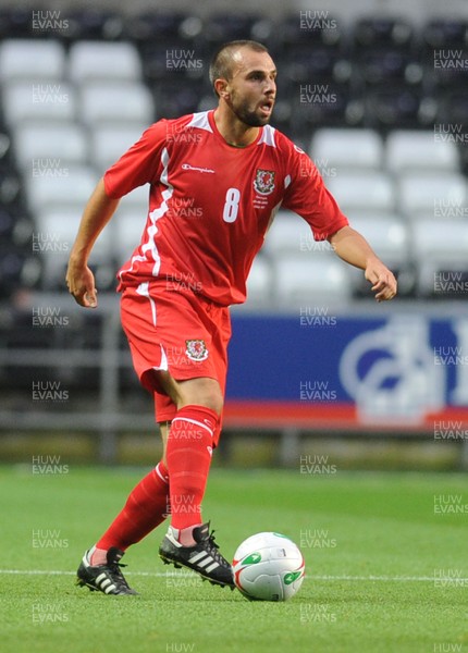 20.08.08 - International Football Friendly Wales v Georgia Wales' Carl Fletcher 