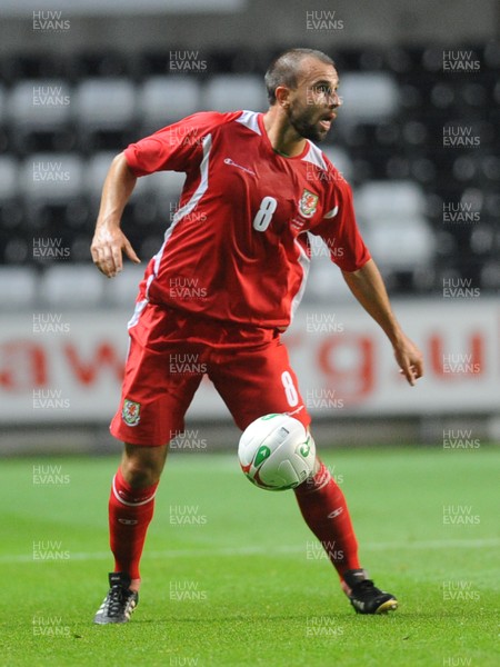 20.08.08 - International Football Friendly Wales v Georgia Wales' Carl Fletcher 