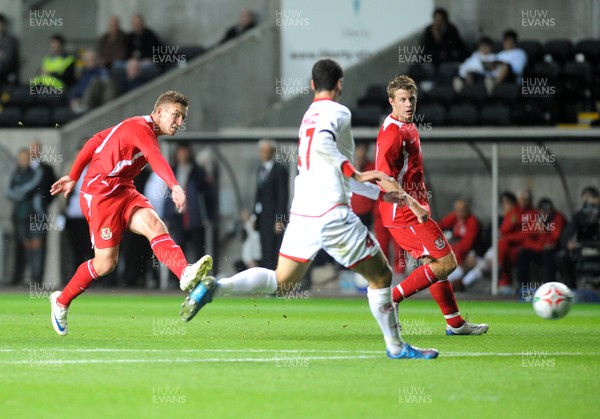 20.08.08 - International Football Friendly Wales v Georgia Wales' Freddy Eastwood 